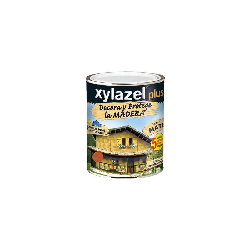 PLUS DECORA MATE CASTAÑO XYLAZEL 5L