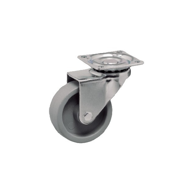 RUEDA MOBILE SLL 30MM PLACA