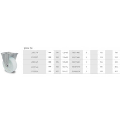 RUEDA PREMIUM TQL 080 P1 F1 ANTIHILOS