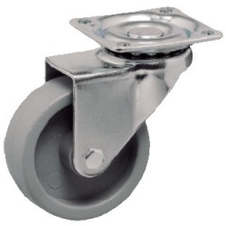 RUEDA SELINA 25MM PLACA 42x42 S/FRENO