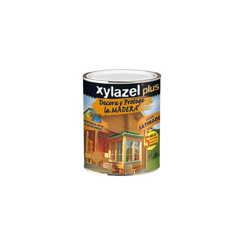 PLUS DECORA SATINADO ROBLE CLARO XYLAZEL 5L