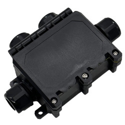 CAJA ESTANCA 4 CONEXIONES M20+REGLETA PARA CABLE