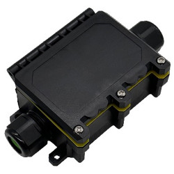 CAJA ESTANCA 2 CONEXIONES M20+REGLETA PARA CABLE