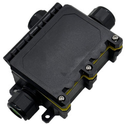 CAJA ESTANCA 3 CONEXIONES M20+REGLETA PARA CABLE