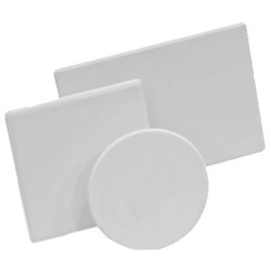 TAPA C/TORNILLOS 160X100 BLANCO