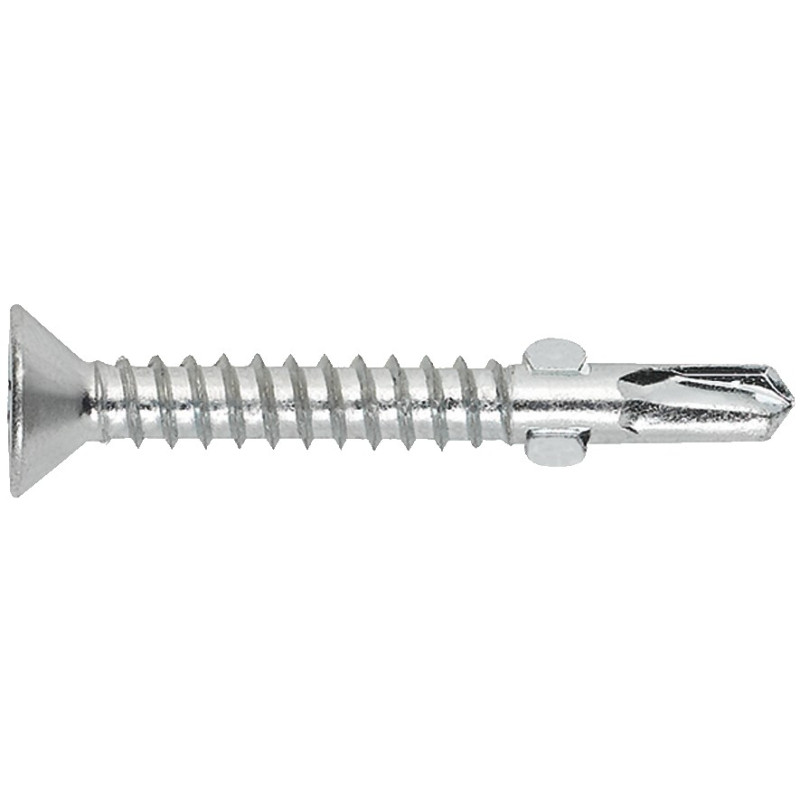 TORNILLO AUTOTALADRANTE ZINC. PH2 5,5x45 C/AVELLANADA