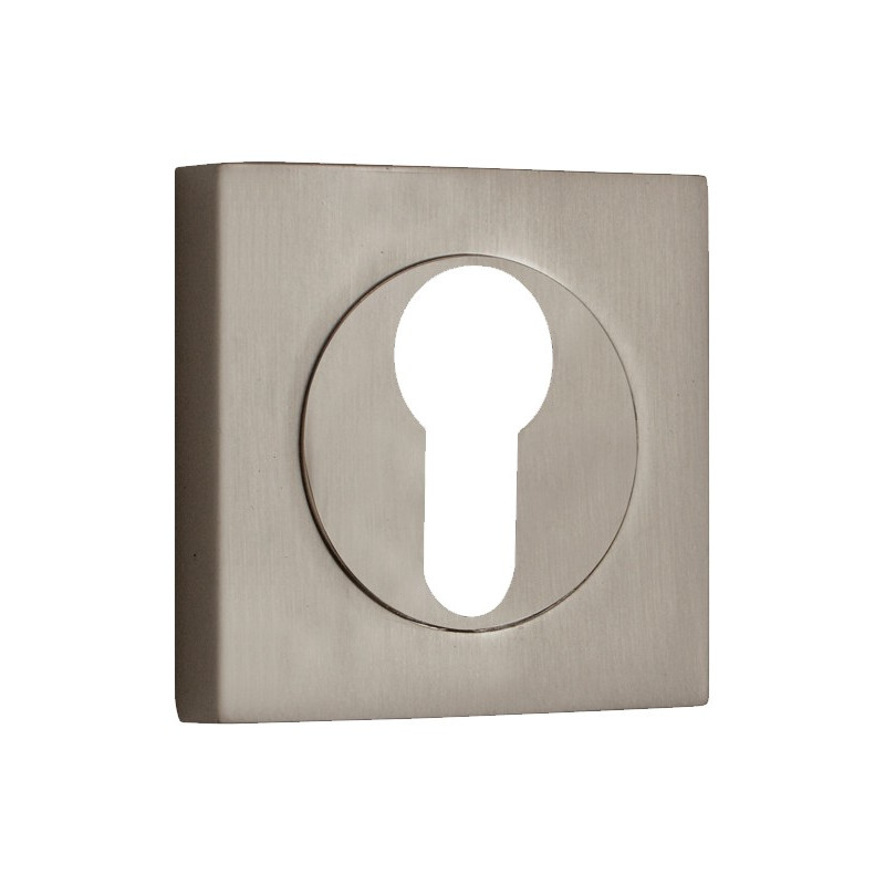 BOCALLAVE ROSETA CUADRADA NIQUEL SATINADO