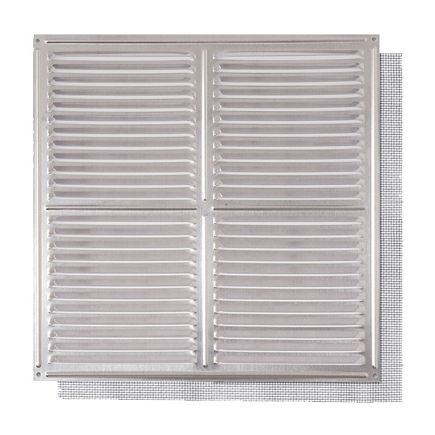 REJILLA C/MOSQUITERA 30x30CM ALUMINIO