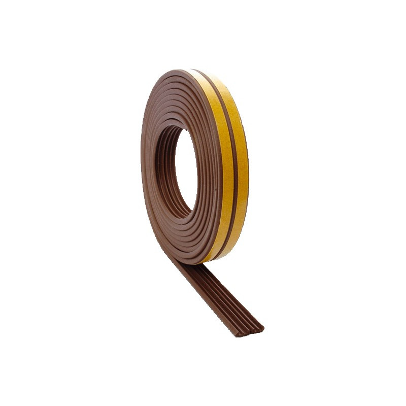 BURLETE PUER/VENT. ADH.9x4x24M MARRON