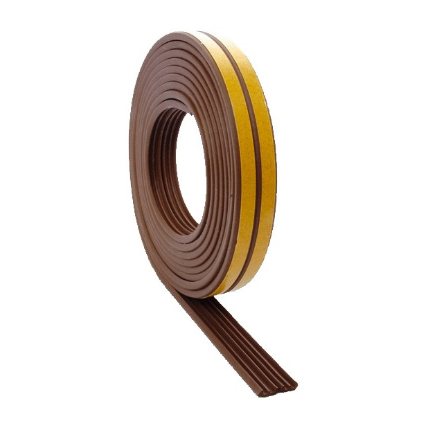 BURLETE PUER/VENT. ADH.9x4x24M MARRON