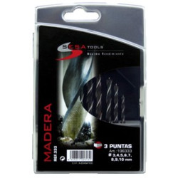 ESTUCHE REF.333-8 BROCAS MADERA 3-10