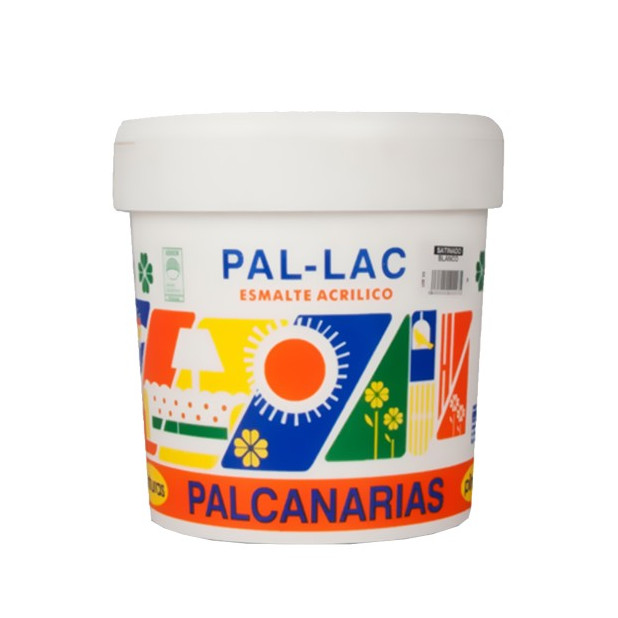 ESMALTE PAL-LAC BRILLANTE BLANCO 4L
