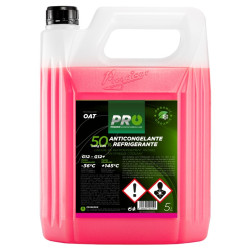 ANTICONGELANTE 50% (G12) ROSA 5 LTS