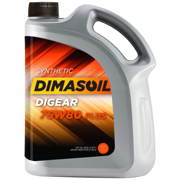 LUBRICANTE 75W80 DIGEAR PLUS GL4 5LTS