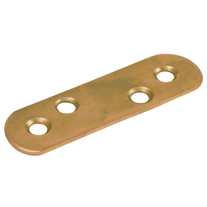 PLACA ENSAMBLE PUNTA REDONDA 120mm BRICO.