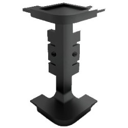 ESQUINERA MET.SIST.HORIZONTAL "C" CHEF NEGRO MATE