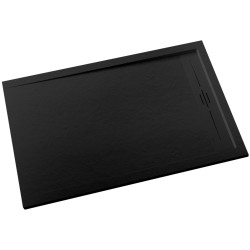PLATO DUCHA STONE 120 X 70 NEGRO