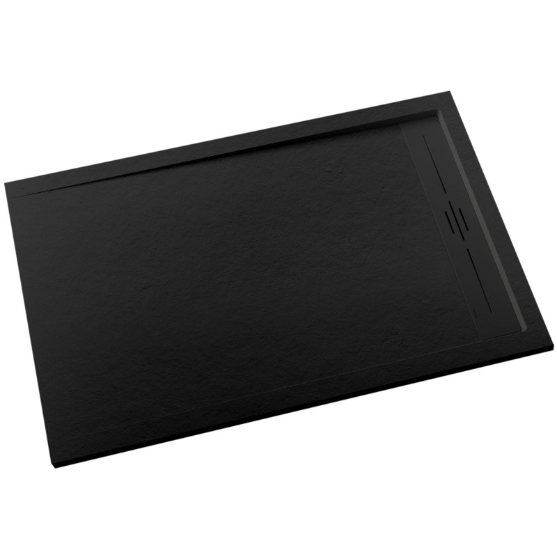 PLATO DUCHA STONE 120 X 70 NEGRO