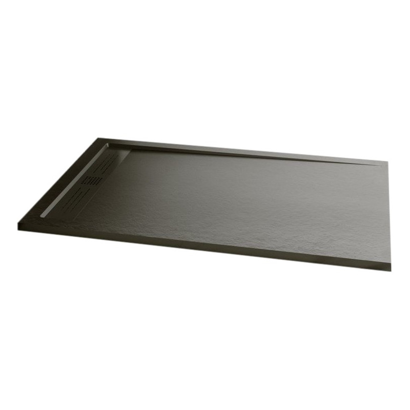 PLATO DUCHA STONE 120 X 70 NEGRO