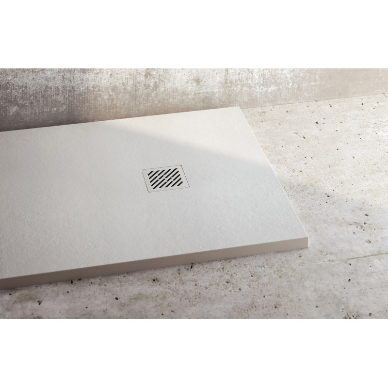 PLATO DUCHA SLATE 80 X 80 BLANCO