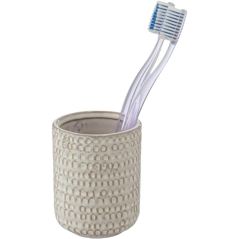 VASO HIGIENE DENTAL CERAMICA PERGOLE