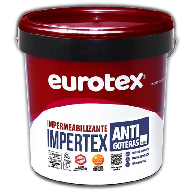 IMPERMEABILIZANTE IRISPLAST IMPERTEX GRIS NF 14LTS.