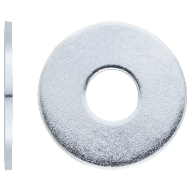 ARANDELA PLANA ANCHA ZINC. DIN 9021 M4