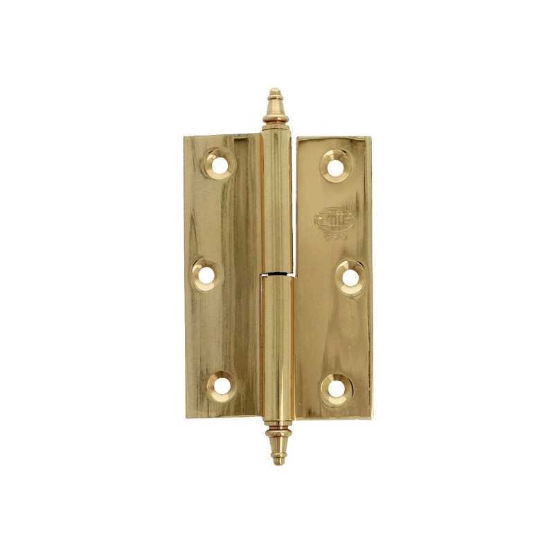 BISAGRA AMIG 1007 80x60 LATON IZDA.