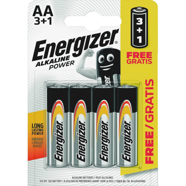 PILA ALCALINA POWER LR6 (AA) BL3+1