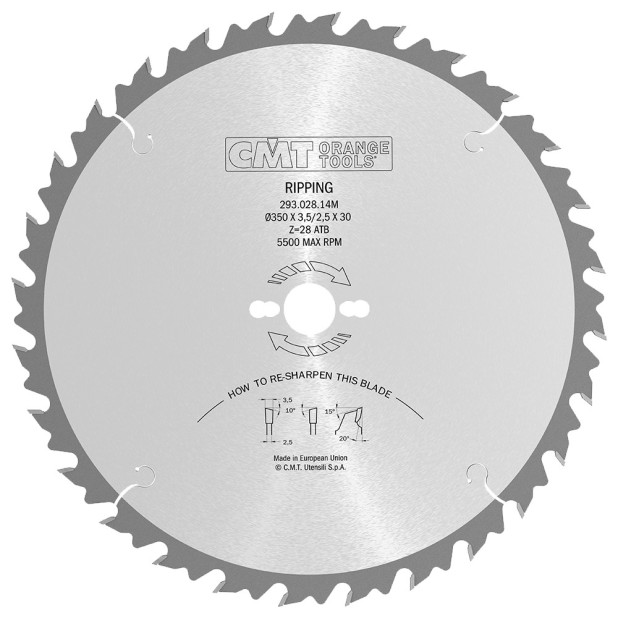 SIERRA CIRCULAR CMT 300x3,2x30 Z-24