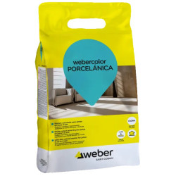 WEBERCOLOR PORCELANICA 5KG BEIGE
