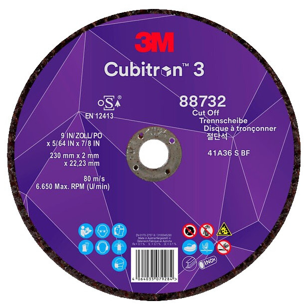 DISCO CORTE CUBITRON 230x2x22,23MM