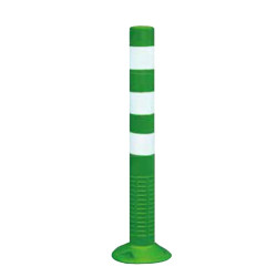 BOLARDO POLIURETANO FLEXIBLE VERDE 75CM