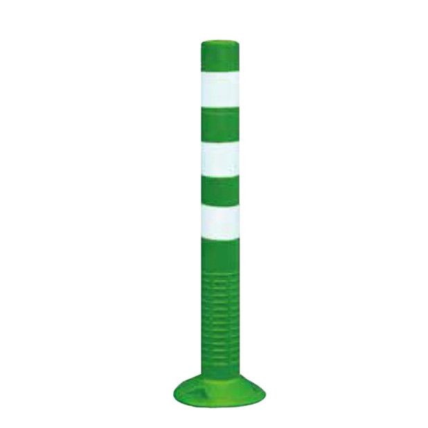 BOLARDO POLIURETANO FLEXIBLE VERDE 75CM