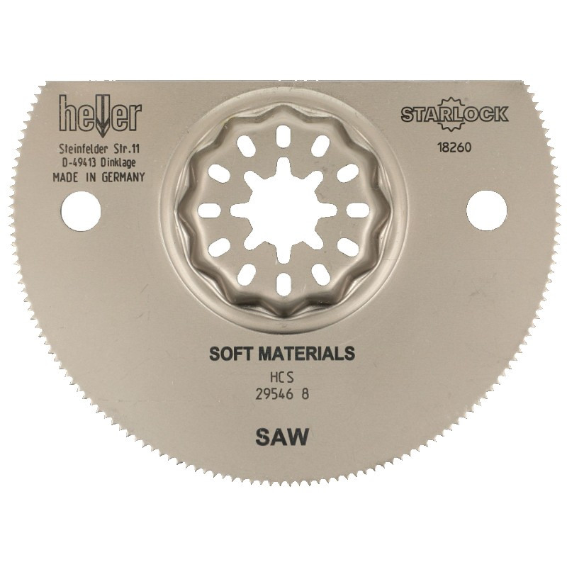 HOJA SIERRA HSS MADERA-METAL 85MM