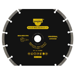 DISCO DIAMANTE UNIVERSAL SOLID 115x22,23mm