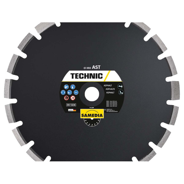 DISCO DIAMANTE TECHNIC AST 350x25,4/20MM ASFALTO