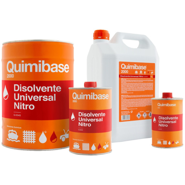 DISOLVENTE UNIVERSAL QUIMIBASE Q204S 500ML