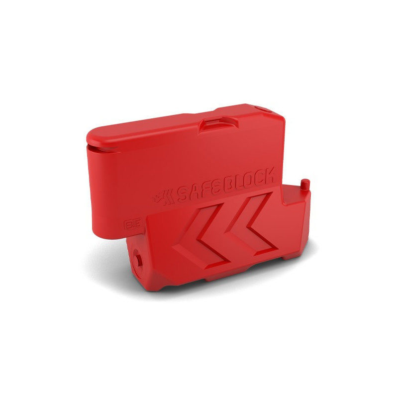 SEPARADOR DE VIA 80CM ROJO