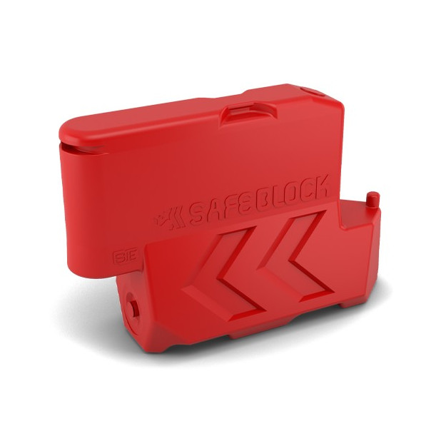 SEPARADOR DE VIA 80CM ROJO