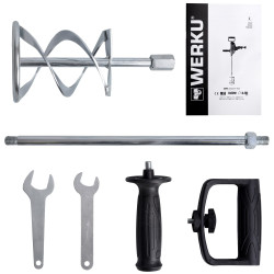 MEZCLADOR PINTURA-MORTERO 50KG 1050W
