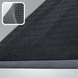 ALFOMBRA NEGRA PICOS 600x1000MM