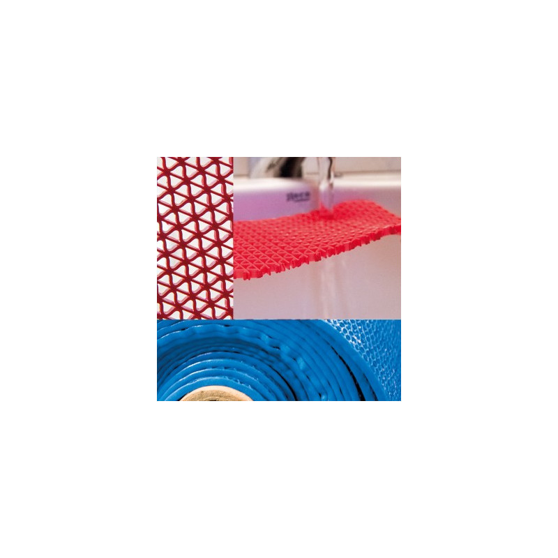 GOMA TRIANGULO SIN BASE PVC AZUL 1.200 (R-15.MTS)