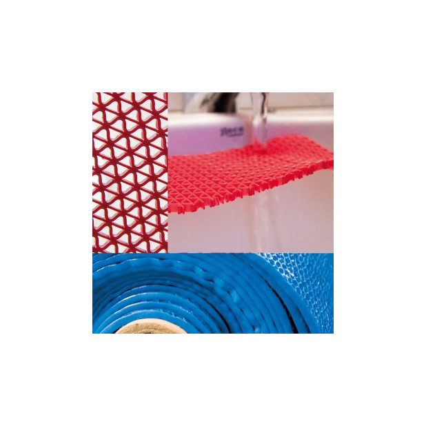 GOMA TRIANGULO SIN BASE PVC AZUL 1.200 (R-15.MTS)