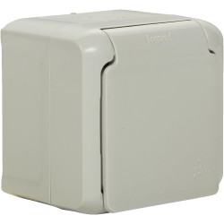 BASE TOMA FORIX IP44 2P+T GRIS