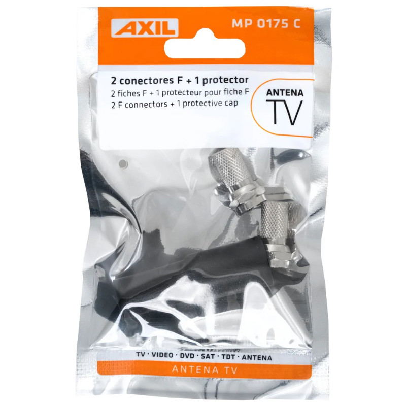 CONECTOR "F"+ PROTECTOR EXT. (2UND)