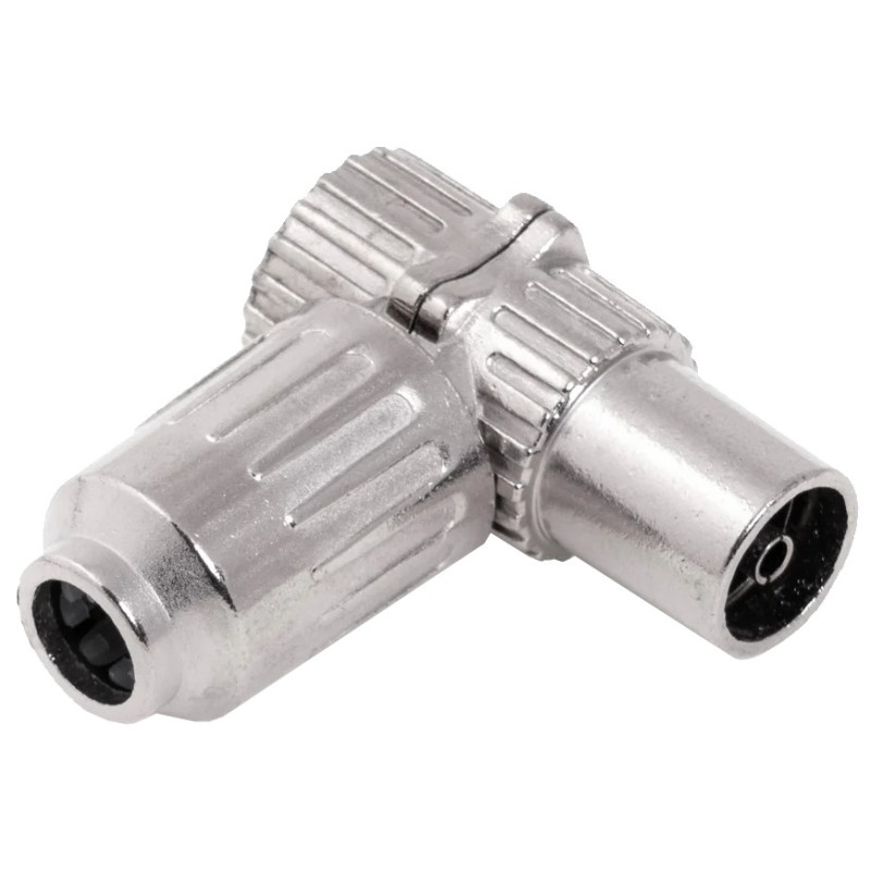 CONECTOR ANTENA BLINDADO RECTO HEMBRA