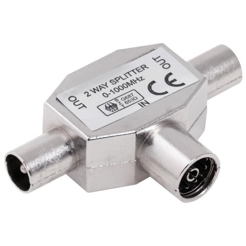 CONECTOR ANTENA TRIPLE H/2M