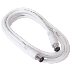 CABLE PROLONGACION ANTENA BLANCO (ROLLO 2.5MTS)