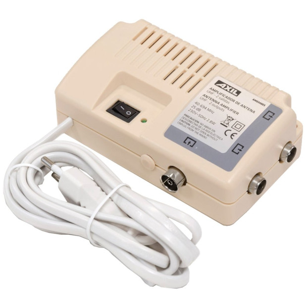 AMPLIFICADOR ANTENA INTERIOR UHF-VHF5G